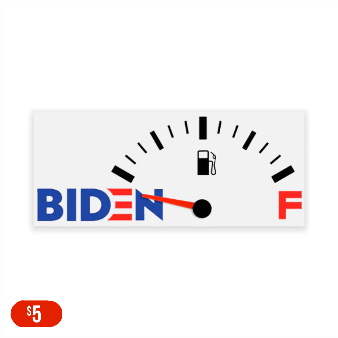 Empty Biden Sticker (Set of 2)