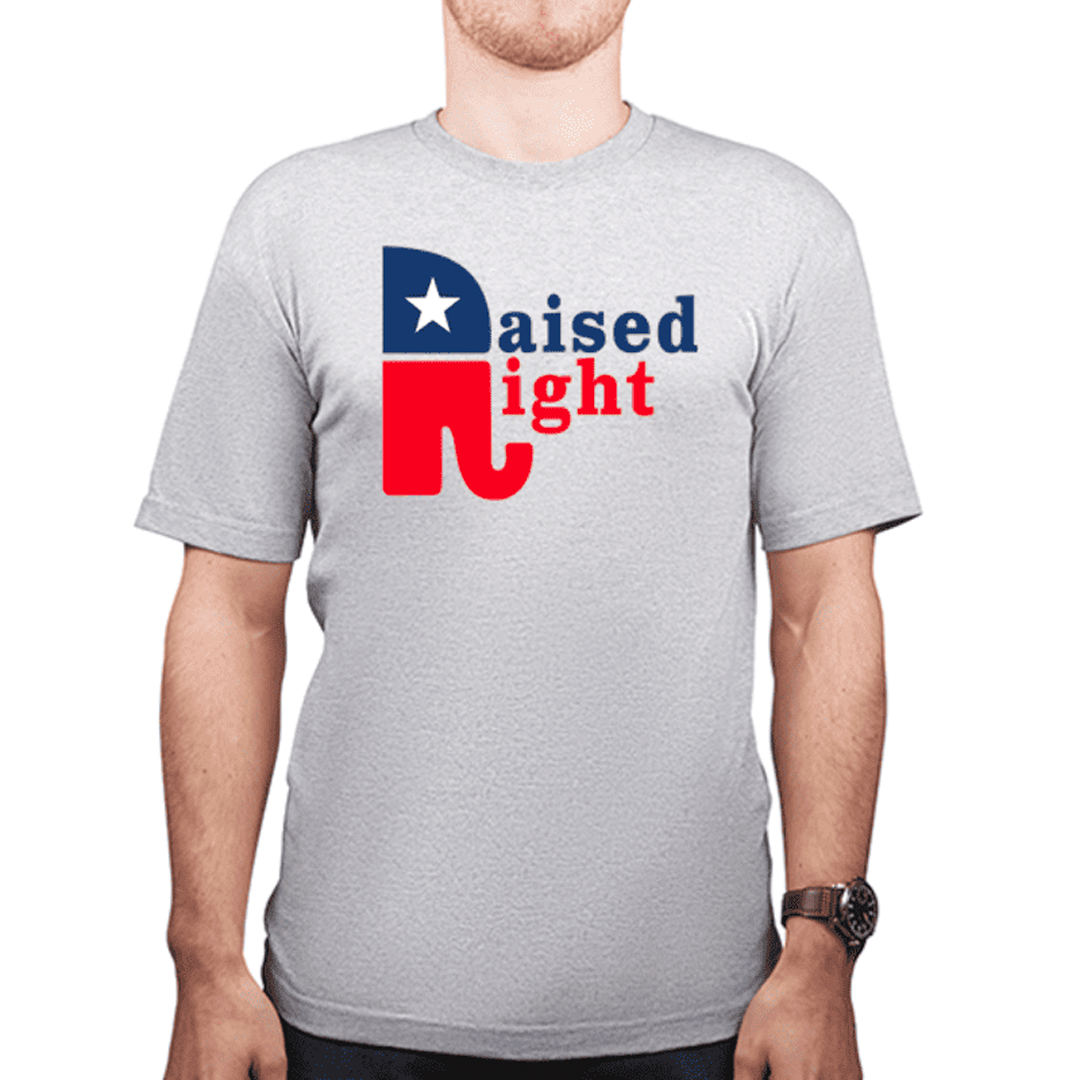 Raised Right T-Shirt - Gray