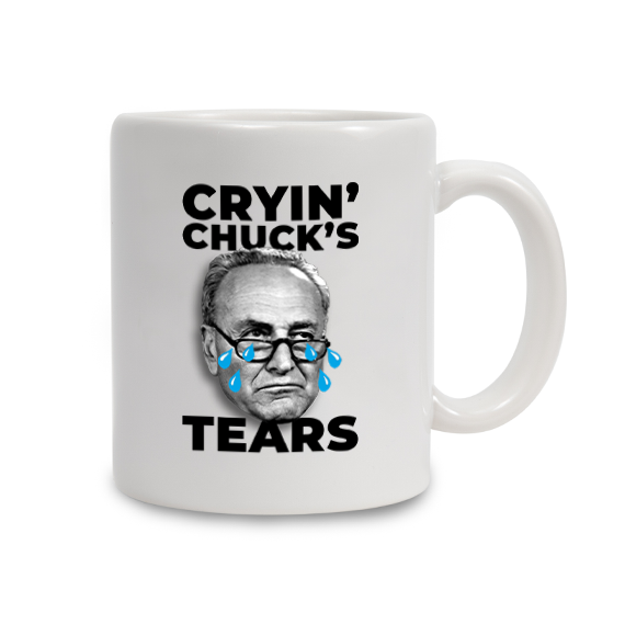 Cryin' Chuck_White Mug