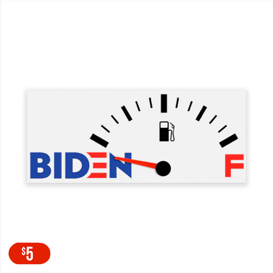 Empty Biden Sticker (Set of 2)