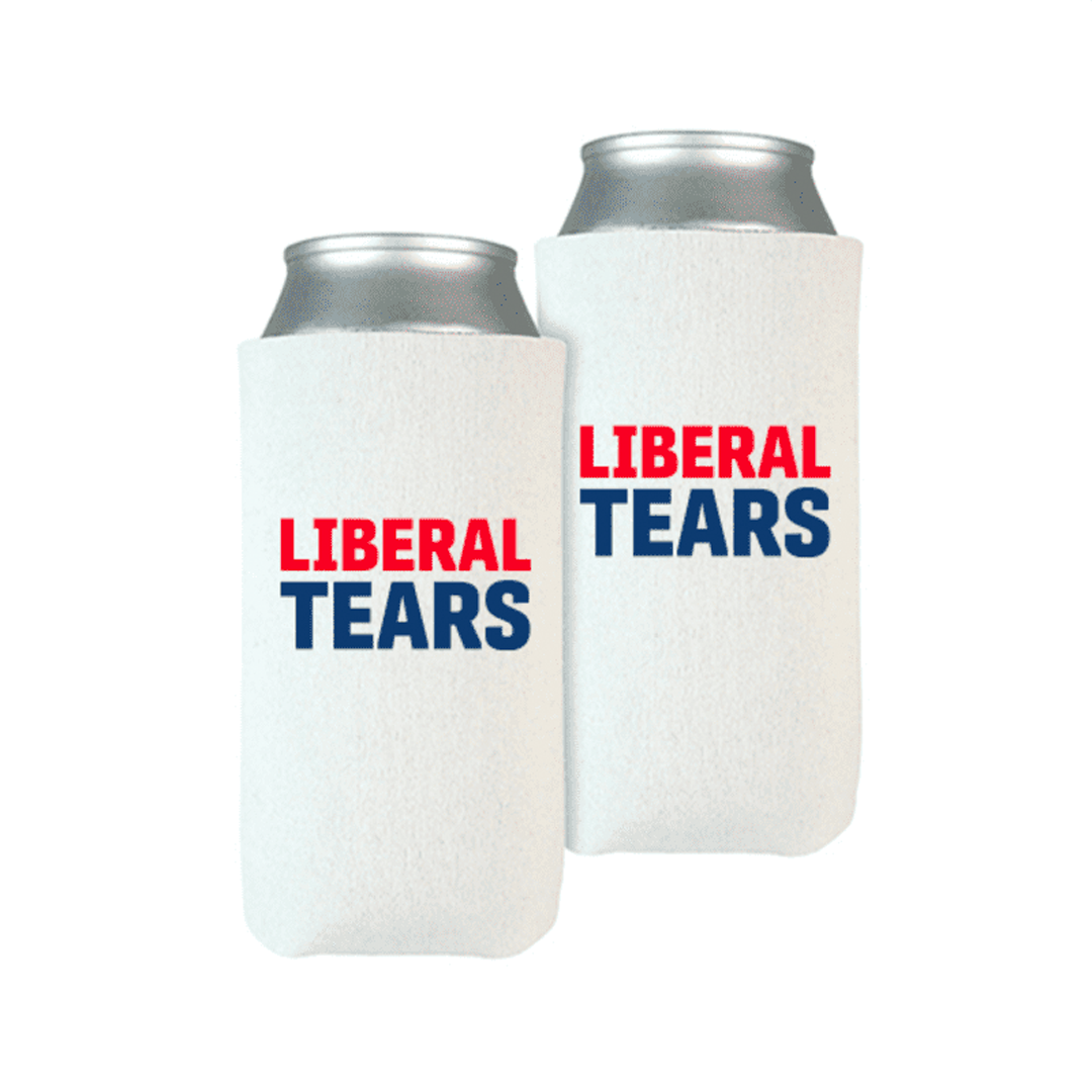 Liberal Tears Slim Beverage Cooler (Set of 2)