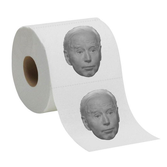 Joe Biden Novelty Toilet Paper (Single Roll)